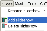 Add slideshow